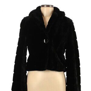 Faux Fur Cropped Jacket- Excellent Condition